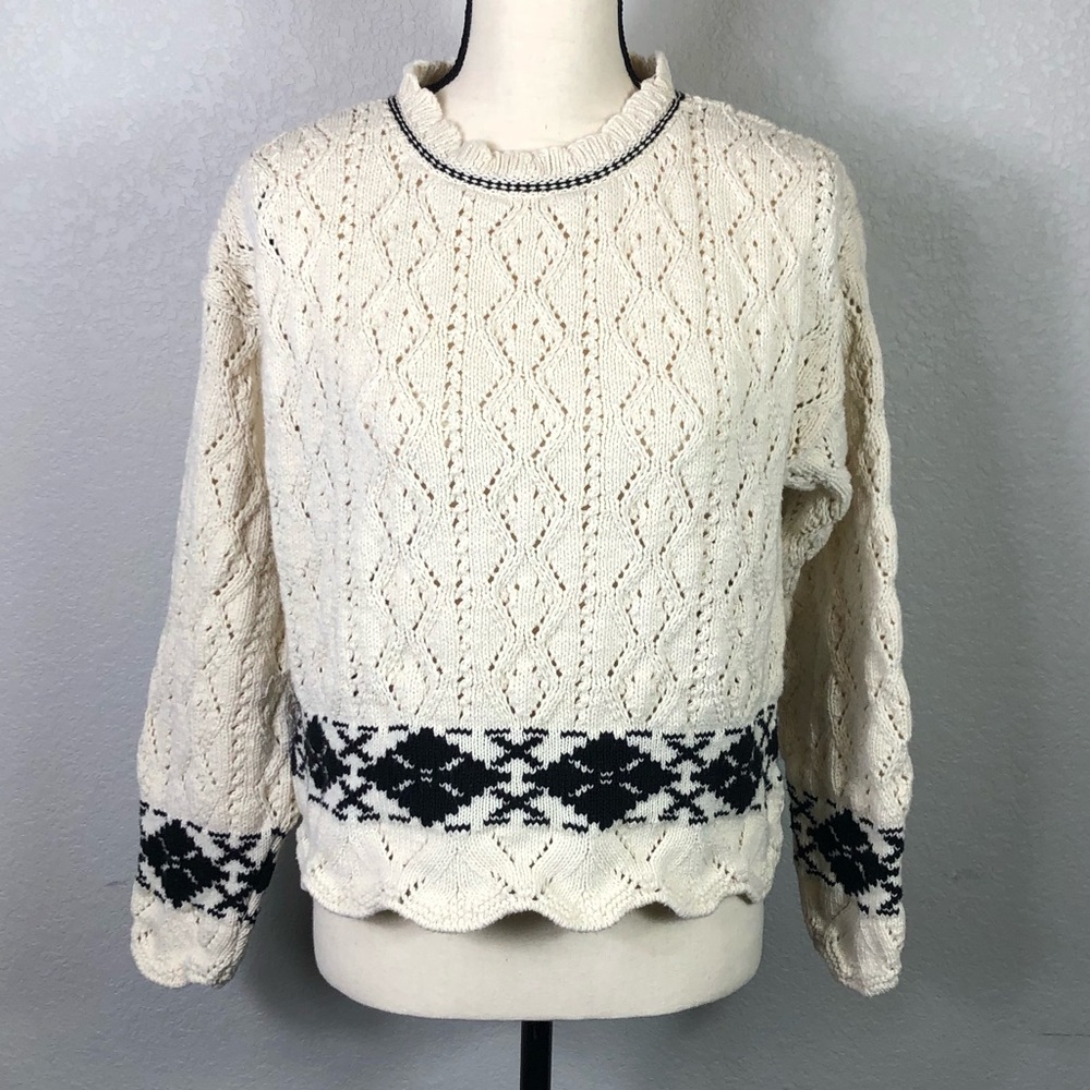 Vintage 1980βs Bedford Fair Sweater